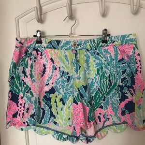 Lilly Pulitzer buttercup shorts, size 12